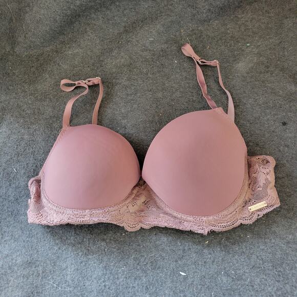 Tahari Bra 36B Brown Padded Underwire Adjustable Clasp Back - Picture 1 of 6